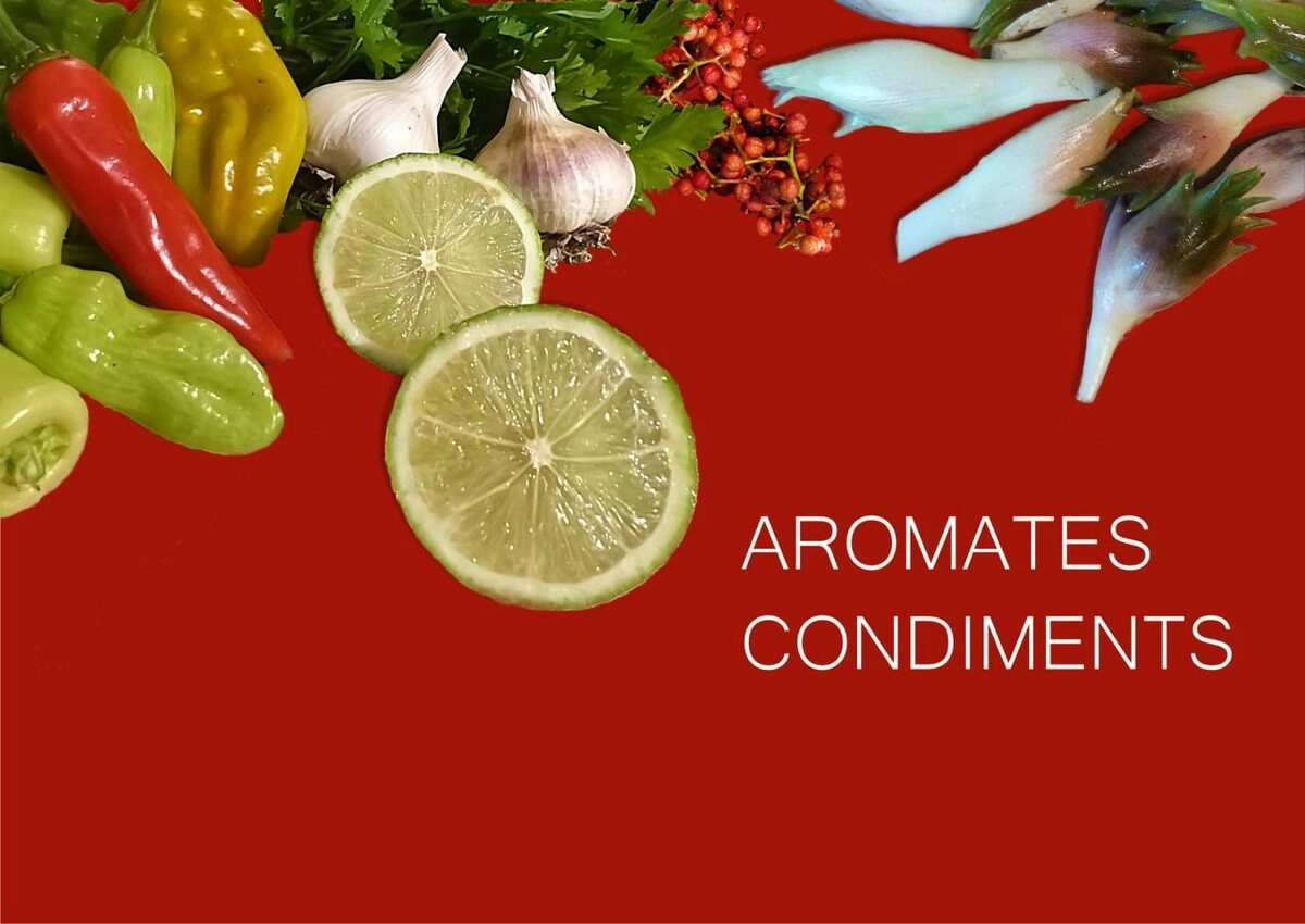 Aromates et condiments produits à L’herbosphère